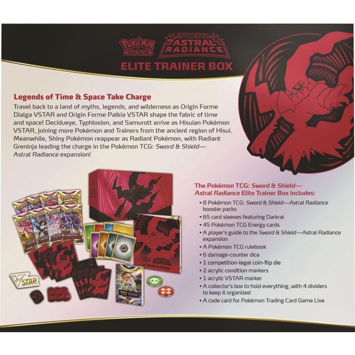 Pokemon TCG: Sword & Shield  Astral Radiance Elite Trainer Box