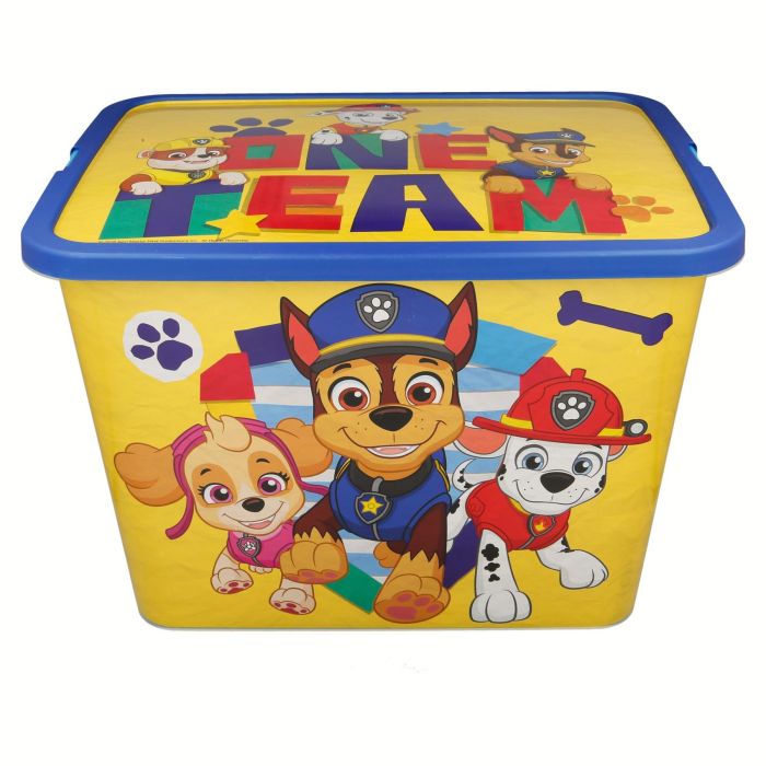 PAW Patrol Set of 3 Toy Storage Boxes