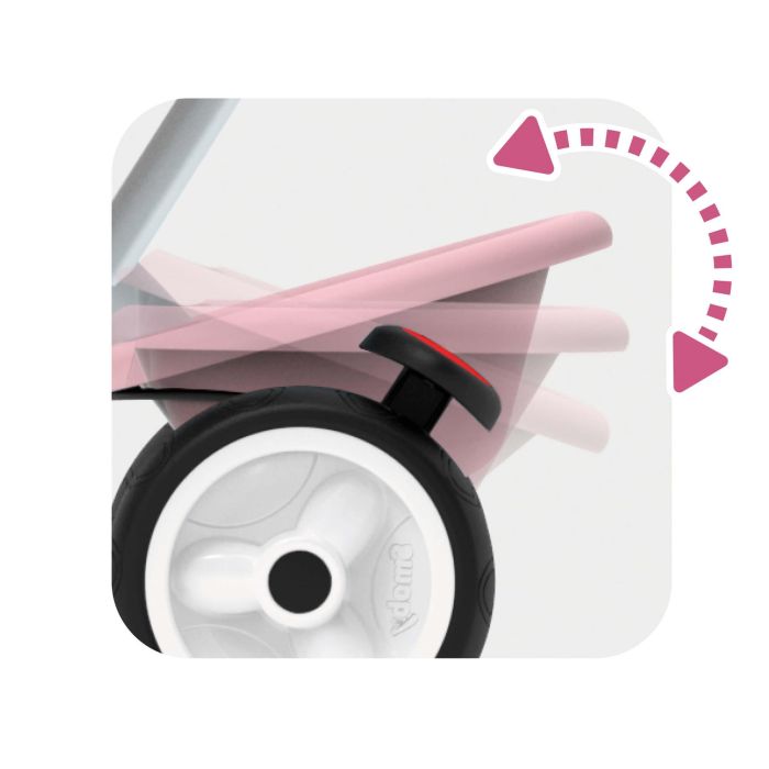 Smoby Pink Baby Blade Trike