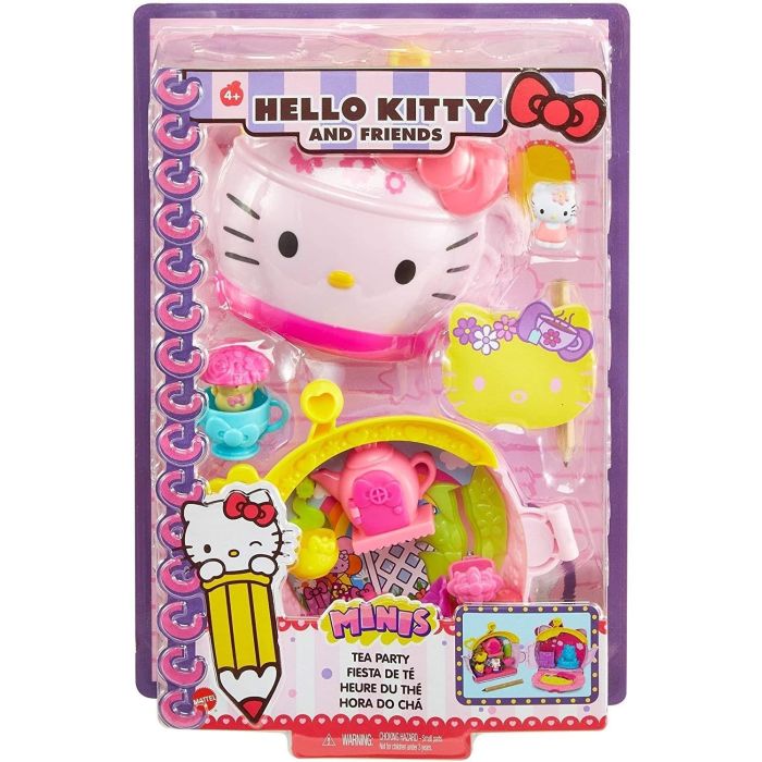 Hello Kitty Mini Playset Noteables Teapot Playset