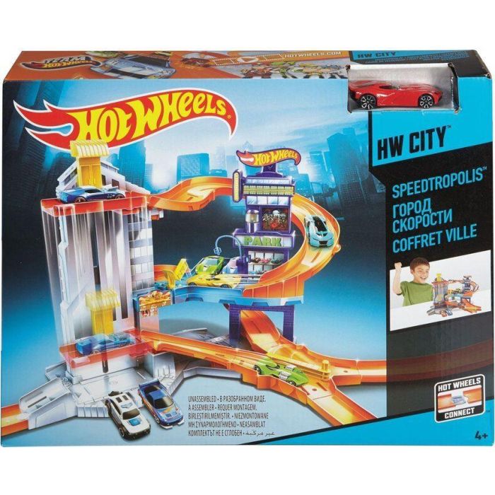 Hot Wheels Speedtropolis Track Playset