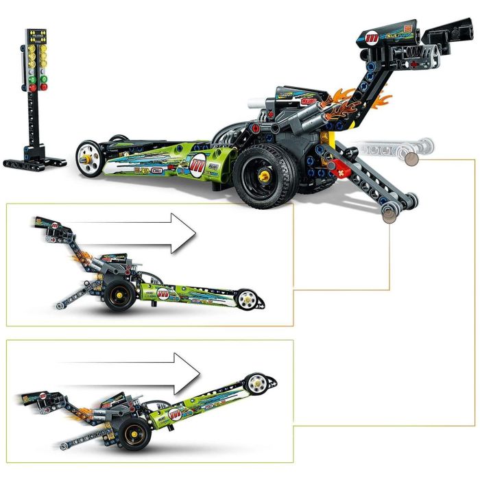 LEGO 42103 Technic Dragster Racing Car