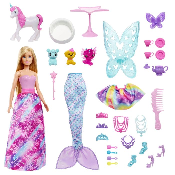 Buy Barbie Dreamtopia Fairytale Doll Advent Calendar at BargainMax