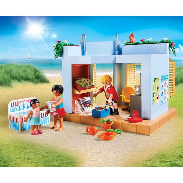 Playmobil Family Campsite with Working Shower 70087