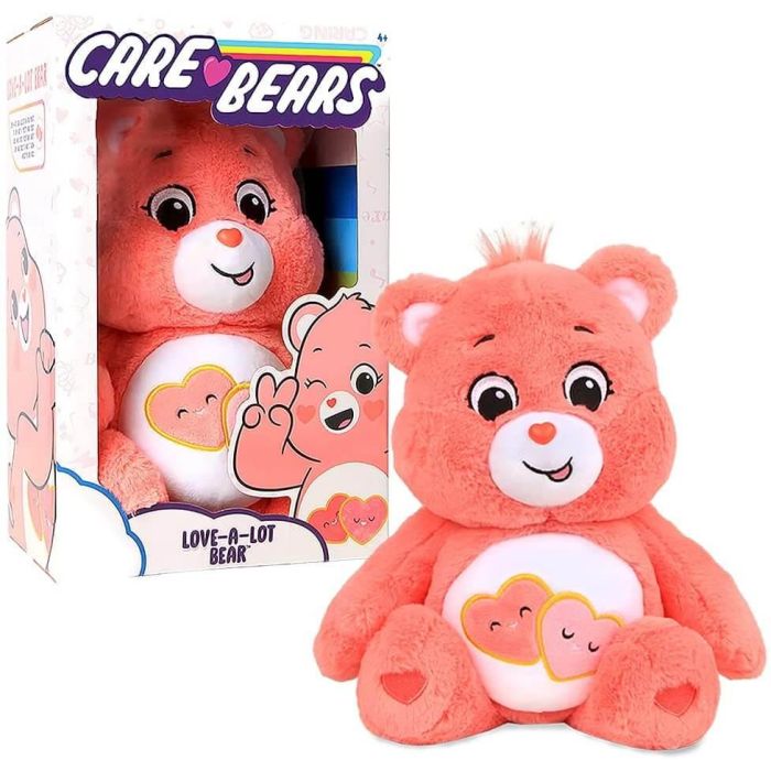 Care Bear 14" Love a Lot Plush Bear