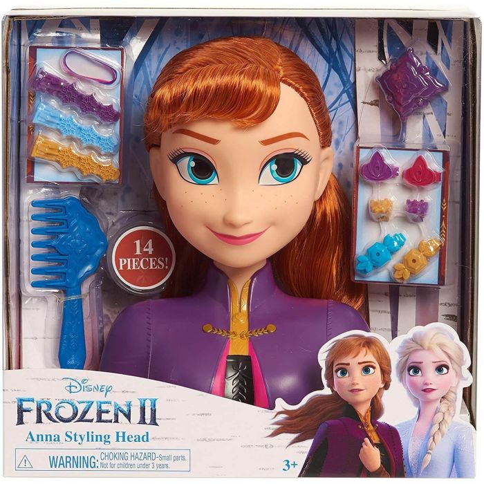 Disney Frozen 2 Anna Styling Head