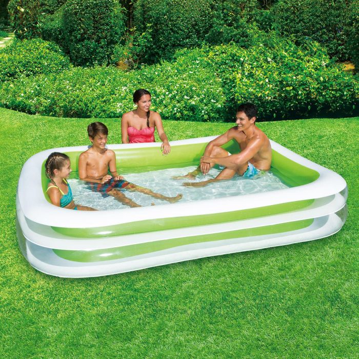 Summer Waves Deluxe 8.6ft Family Rectangular Pool