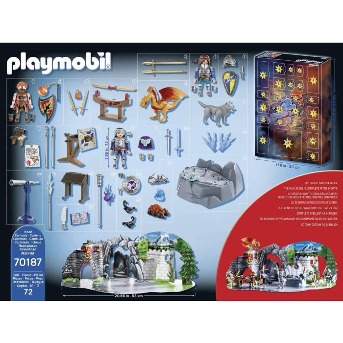 Playmobil Knights of Novelmore Advent Calendar 70187
