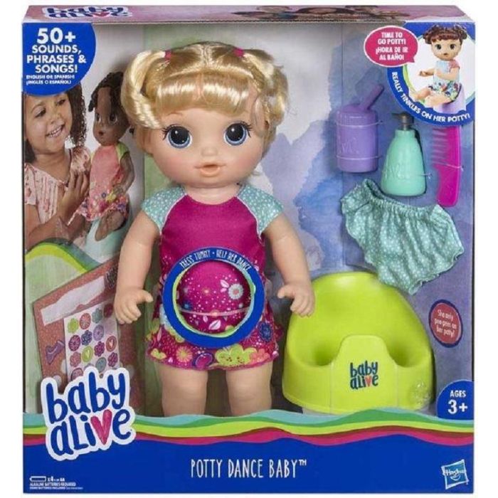 Baby Alive Potty Dance Baby Blonde