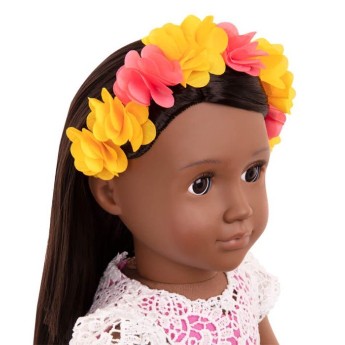 Our Generation Fiesta in Flower Outfit for 18" Dolls
