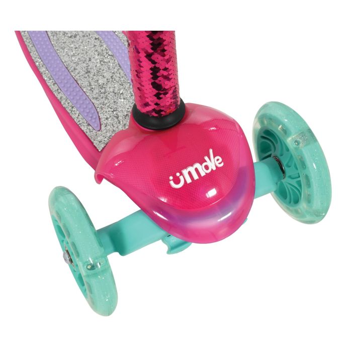 uMove Sequin Fixed Pink Scooter