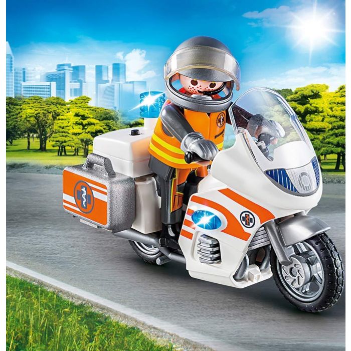 Playmobil 70051 City Life Emergency Motorbike