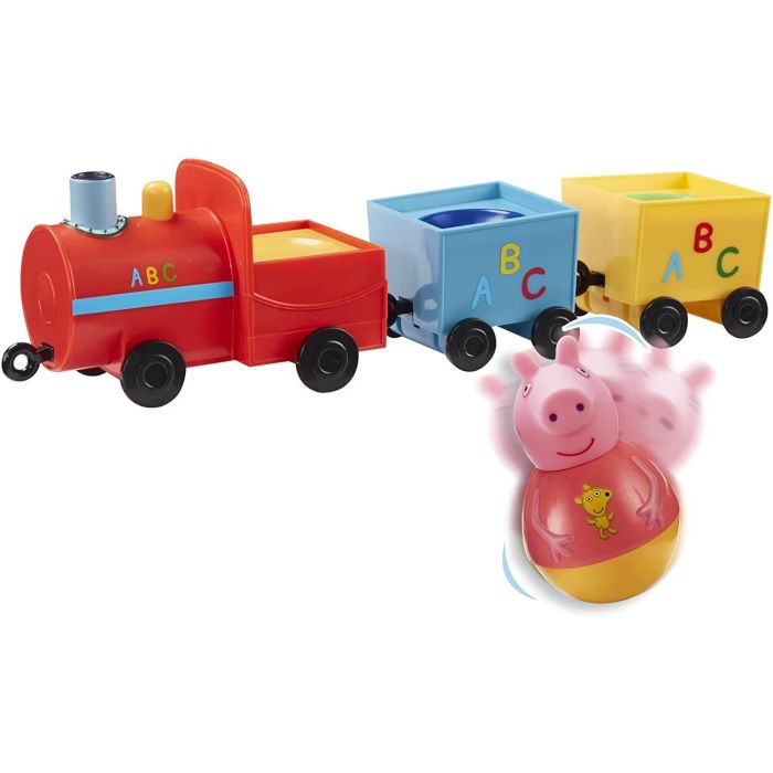 Peppa Pig Weebles Pull-Along-Wobbily Train
