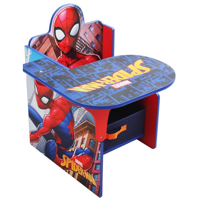 Marvel Spider-Man Chair Desk with Storage Bin