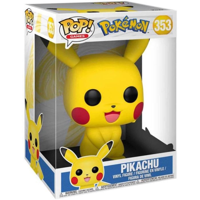 Funko POP! Games Pokemon Pikachu 10" Figure