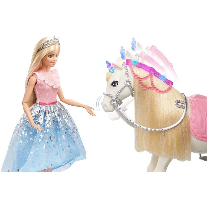 Barbie Princess Adventure Doll Prance & Shimmer Horse