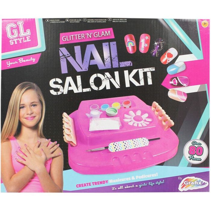 Grafix GL Style Glitter Nail Salon