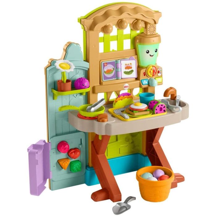 Fisher Price Laugh and Learn Grow-the-Fun Garden to Kitchen