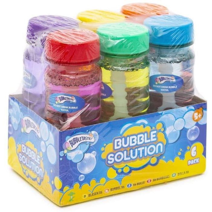 Grafix Bubbletastic 6 Pack Bubbles