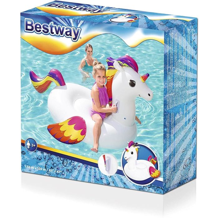 Bestway Unicorn Pool Ride on with Handles