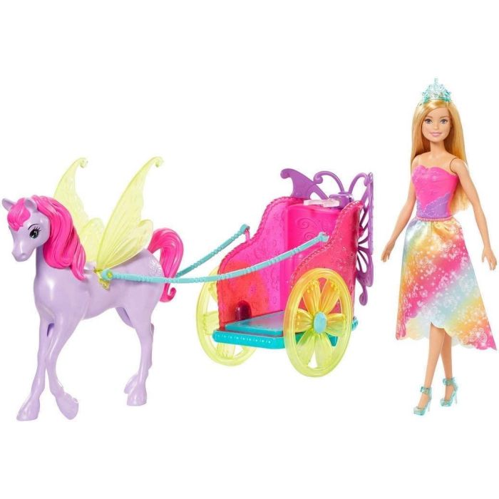 Barbie Dreamtopia with Fantasy Horse and Chariot