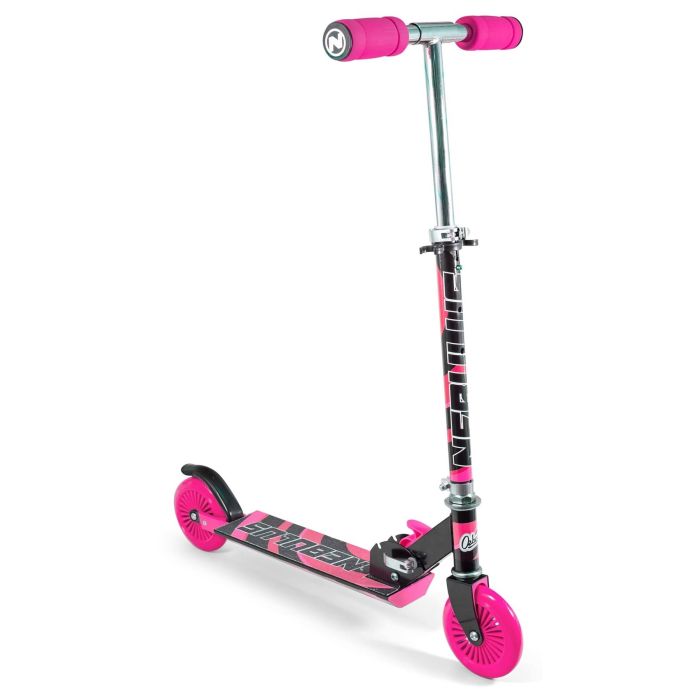 Ozbozz Nebulus Scooter - Black and Pink