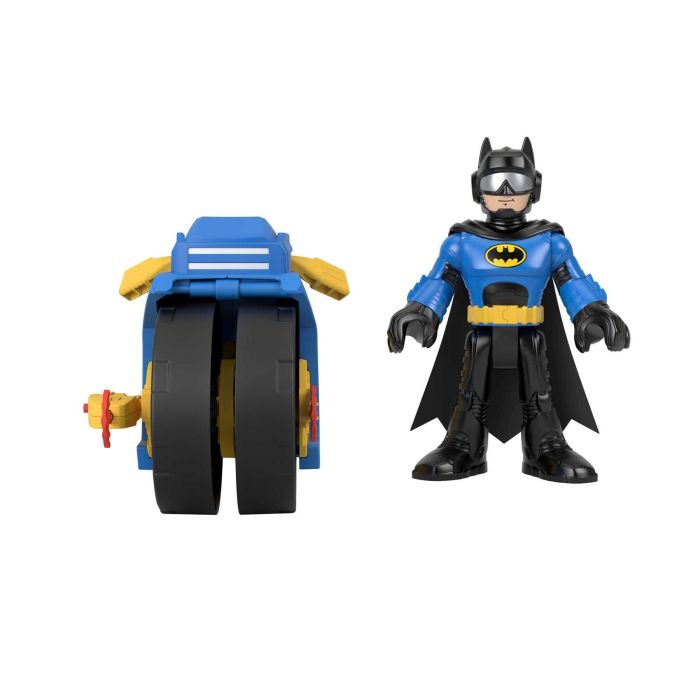 Imaginext DC Super Friends XL Batcyle & Batman Figure