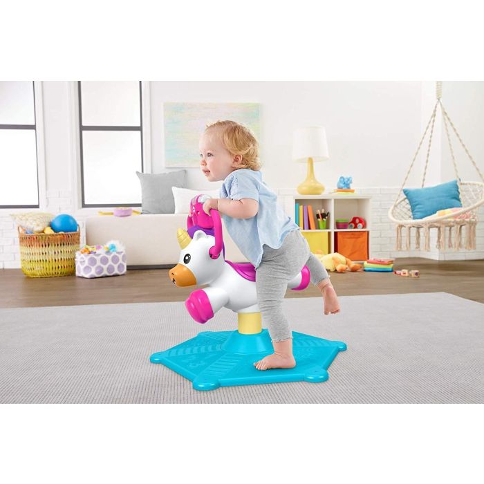 Fisher Price Bounce & Spin Unicorn