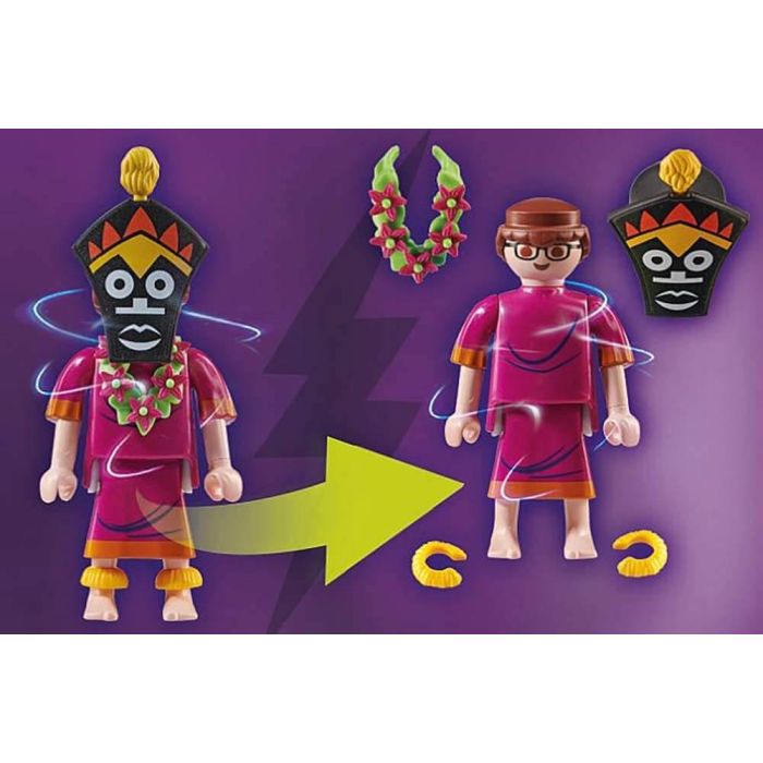 Playmobil Scooby-Doo! Adventure with Witch Doctor 70707