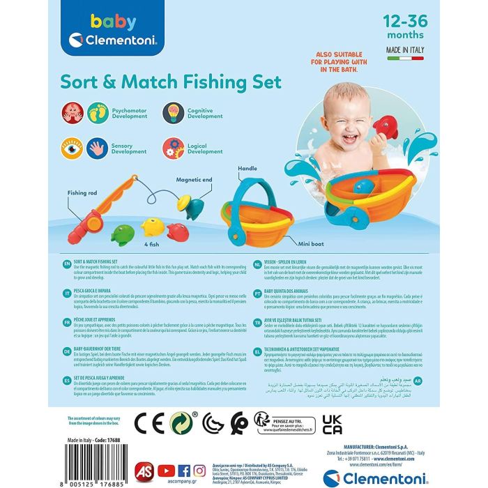 Baby Clementoni Play For Future Fishing Toy