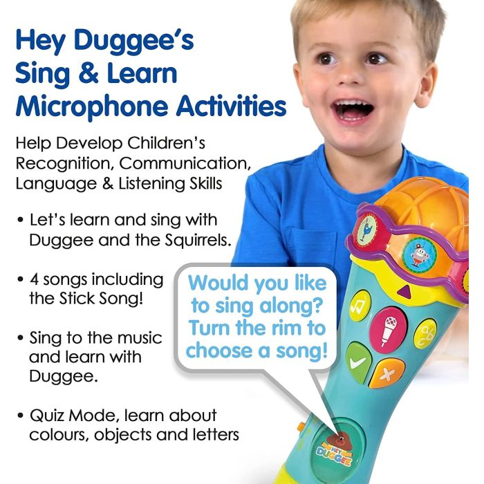 Hey Duggee Sing and Learn Microphone