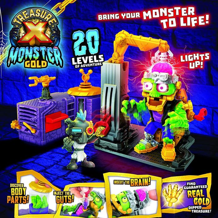 Treasure X Monster Gold Mega Monster Lab