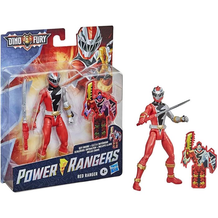 Power Rangers Dino Fury Core Red Ranger Action Figure