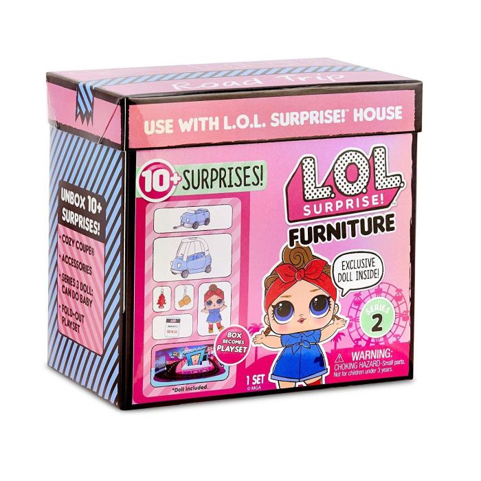 L.O.L. Surprise Furniture Road Trip with Can Do Baby