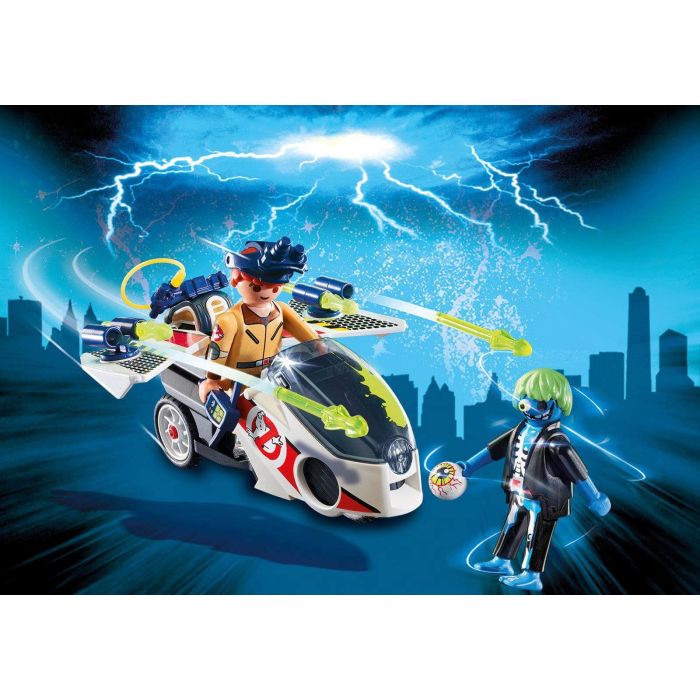 Playmobil Ghostbusters Stantz with Skybike 9388