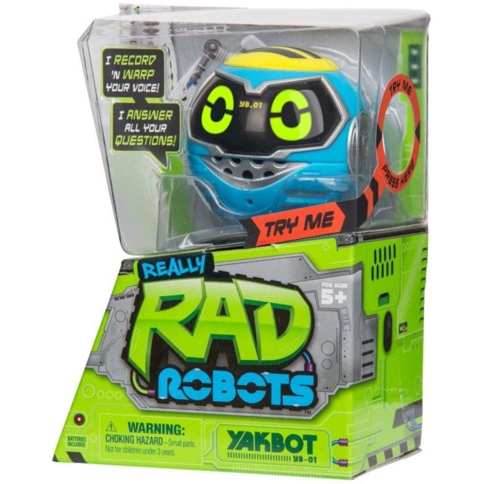 Really Rad Robots Yakbot Blue