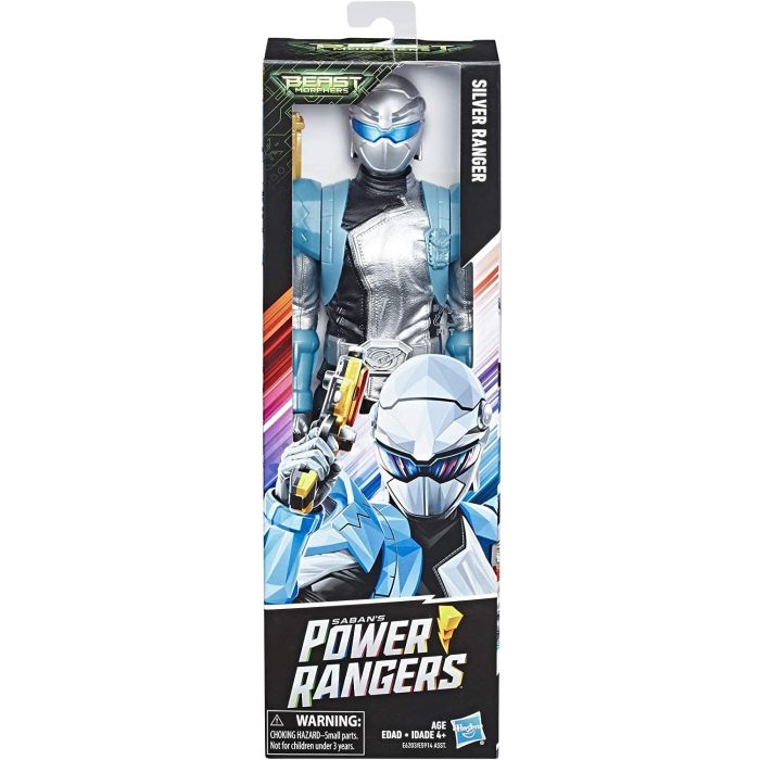 Power Rangers Beast Morphers Silver Ranger 30cm