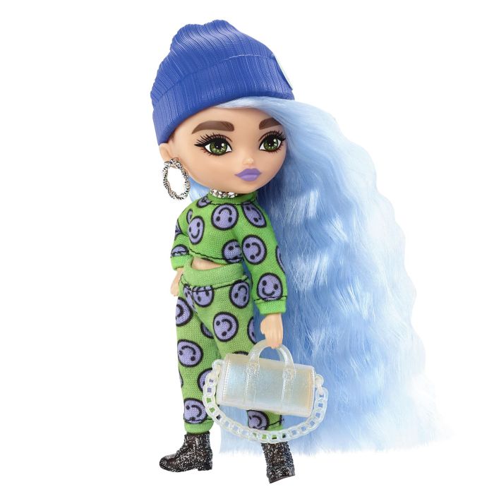 Barbie Extra Minis Blue Hair 5.5 inch Doll