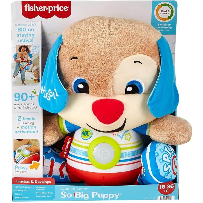 Fisher-Price Laugh and Learn So Big Puppy Plush