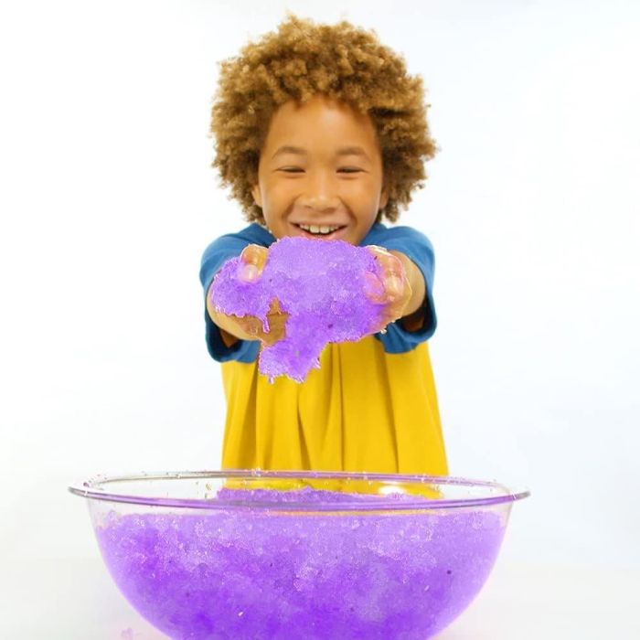 Zimpli Kids Glitter Gelli Baff Blue and Purple