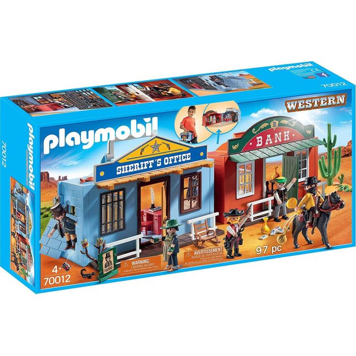 Playmobil Take Along Western City 70012