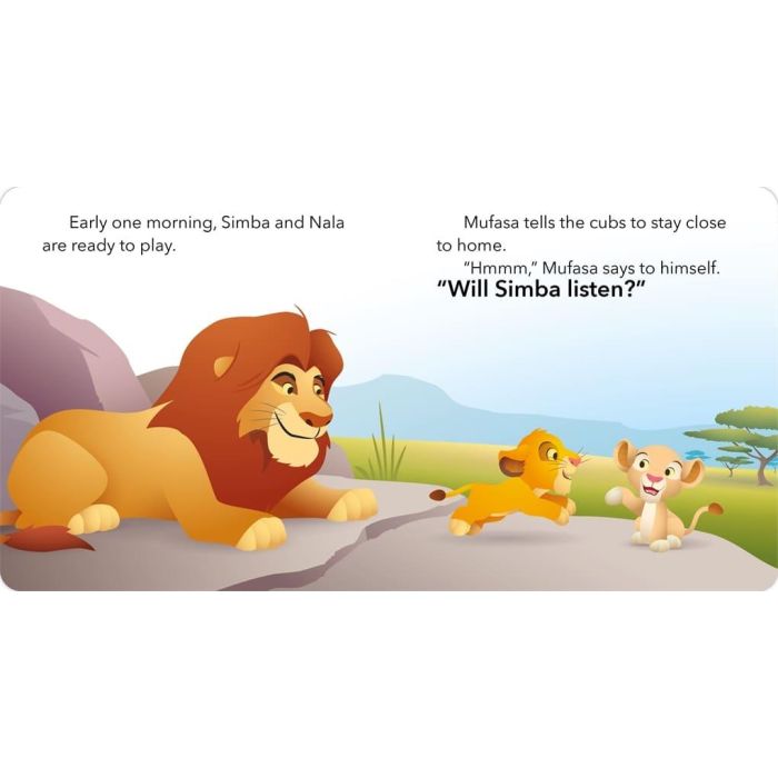 Disney My First Stories: Did Simba Listen? Book