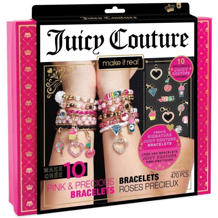 Make It Real Juicy Couture Pink and Precious Bracelets