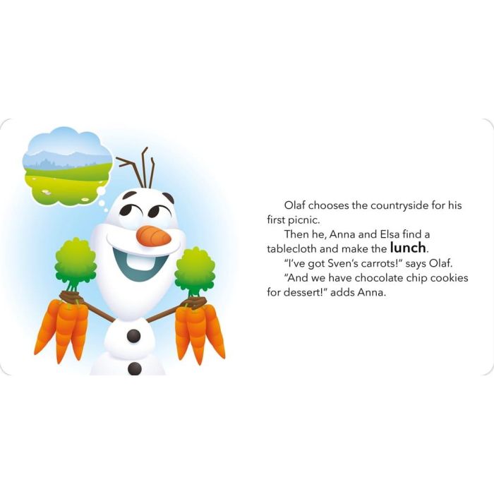 Disney My First Stories: Olaf Loves Picnics Book