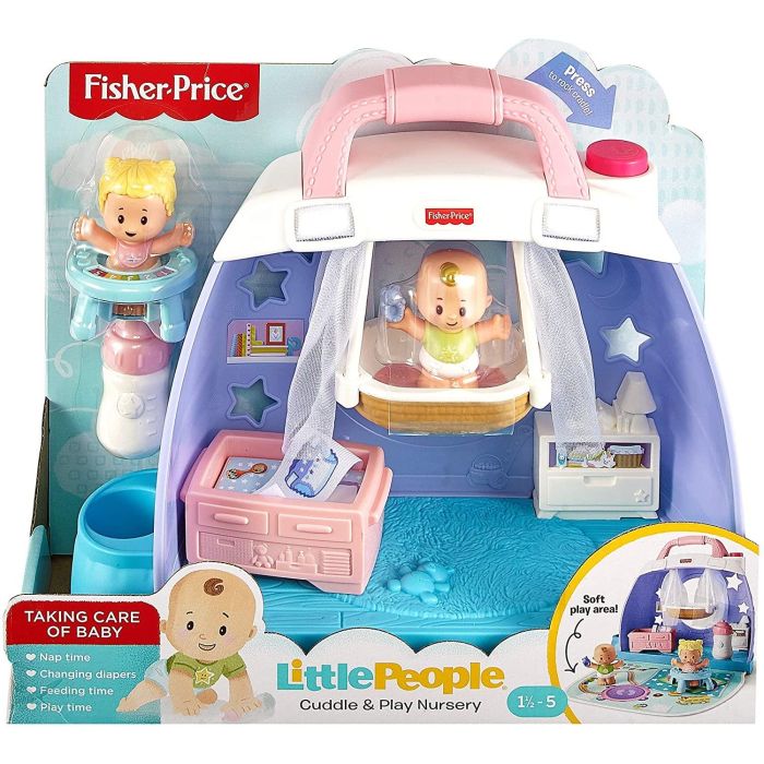 Fisher-Price Little People Baby Cuddle n Play Nursery
