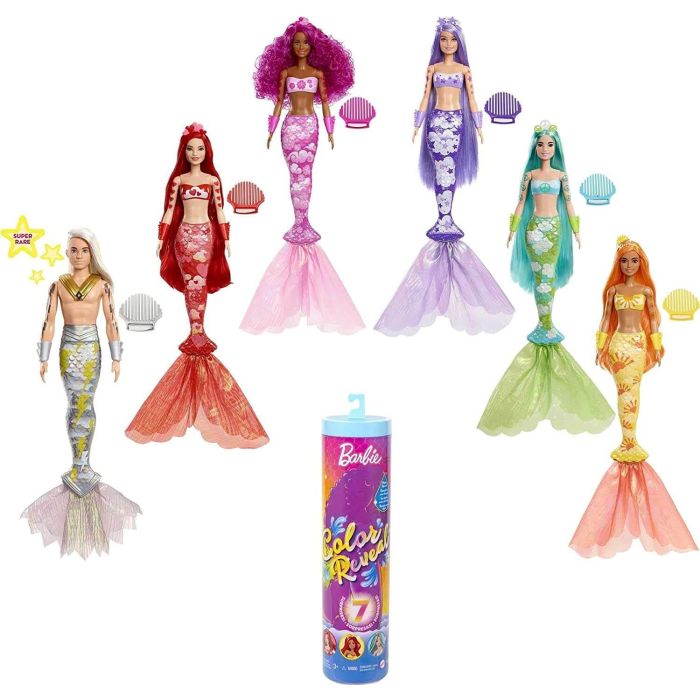 Barbie Colour Reveal Rainbow Mermaid Doll