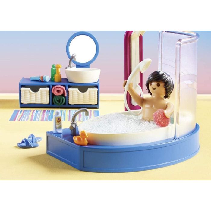 Playmobil Dollhouse Bathroom with Tub 70211