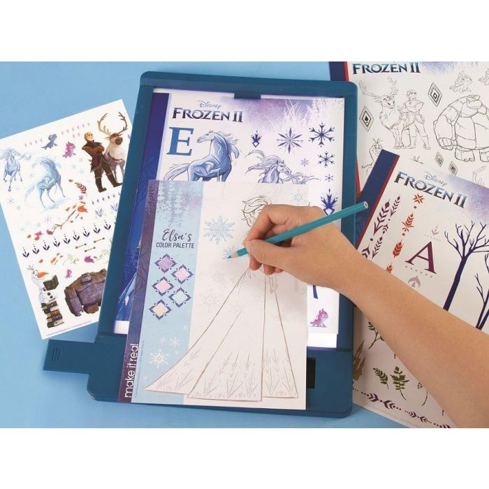 Disney Frozen 2 Make It Real Fashion Design Tracing Light Table