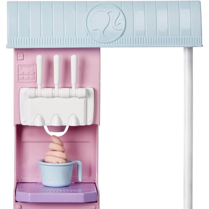 Barbie Ice Cream Shop Doll Playset