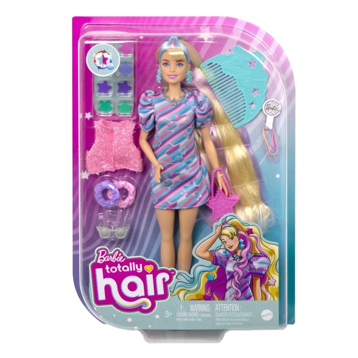 Barbie Totally Hair Star Themed Doll